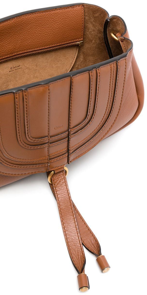 Chloé Bags Leather Brown Bruin