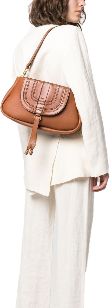 Chloé Bags Leather Brown Bruin