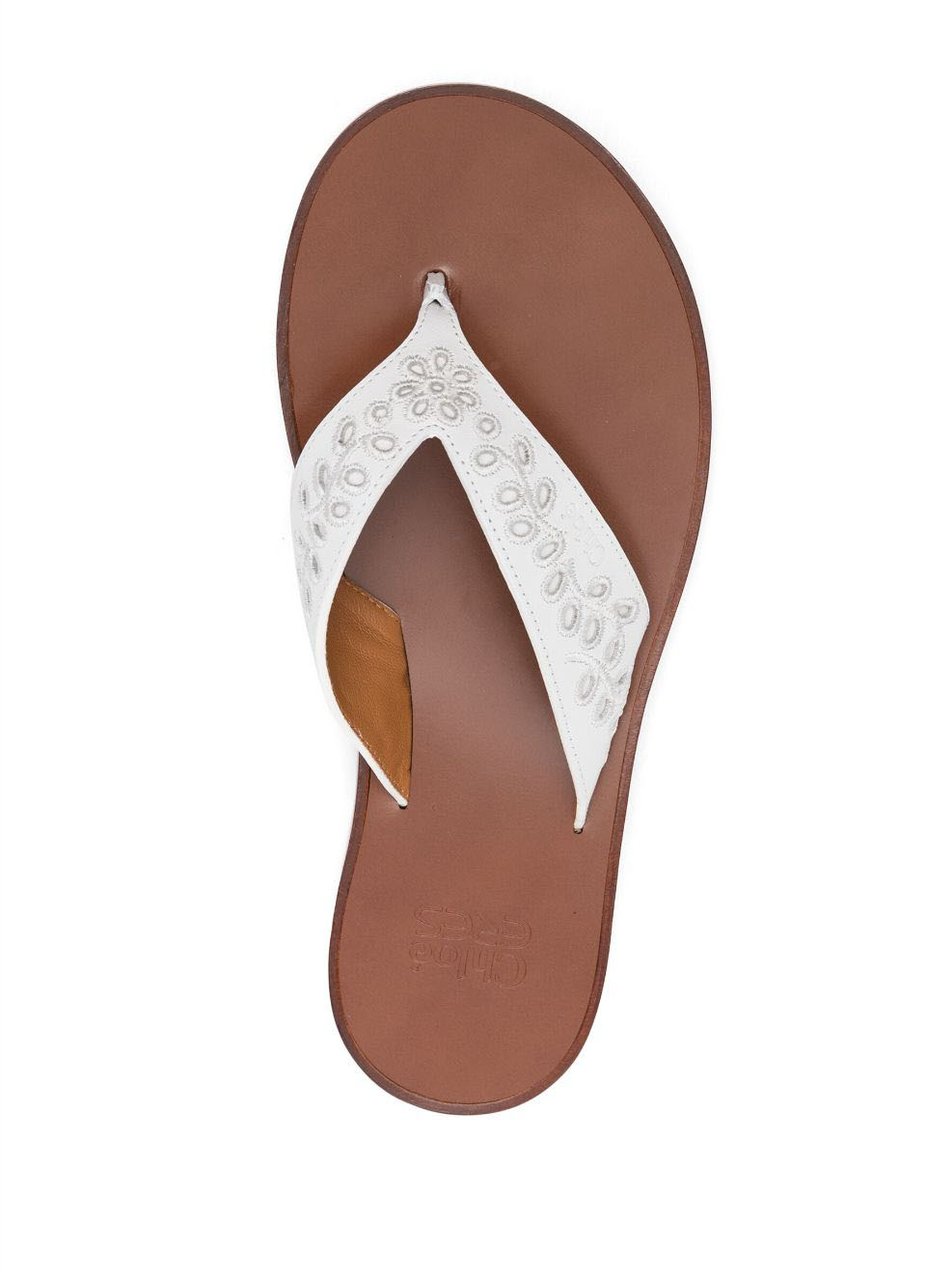 Chloé Sandals White Wit