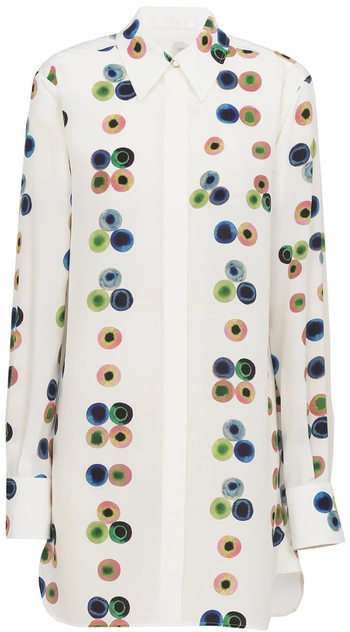 Chloé Chloé Chemisier Dress Wit