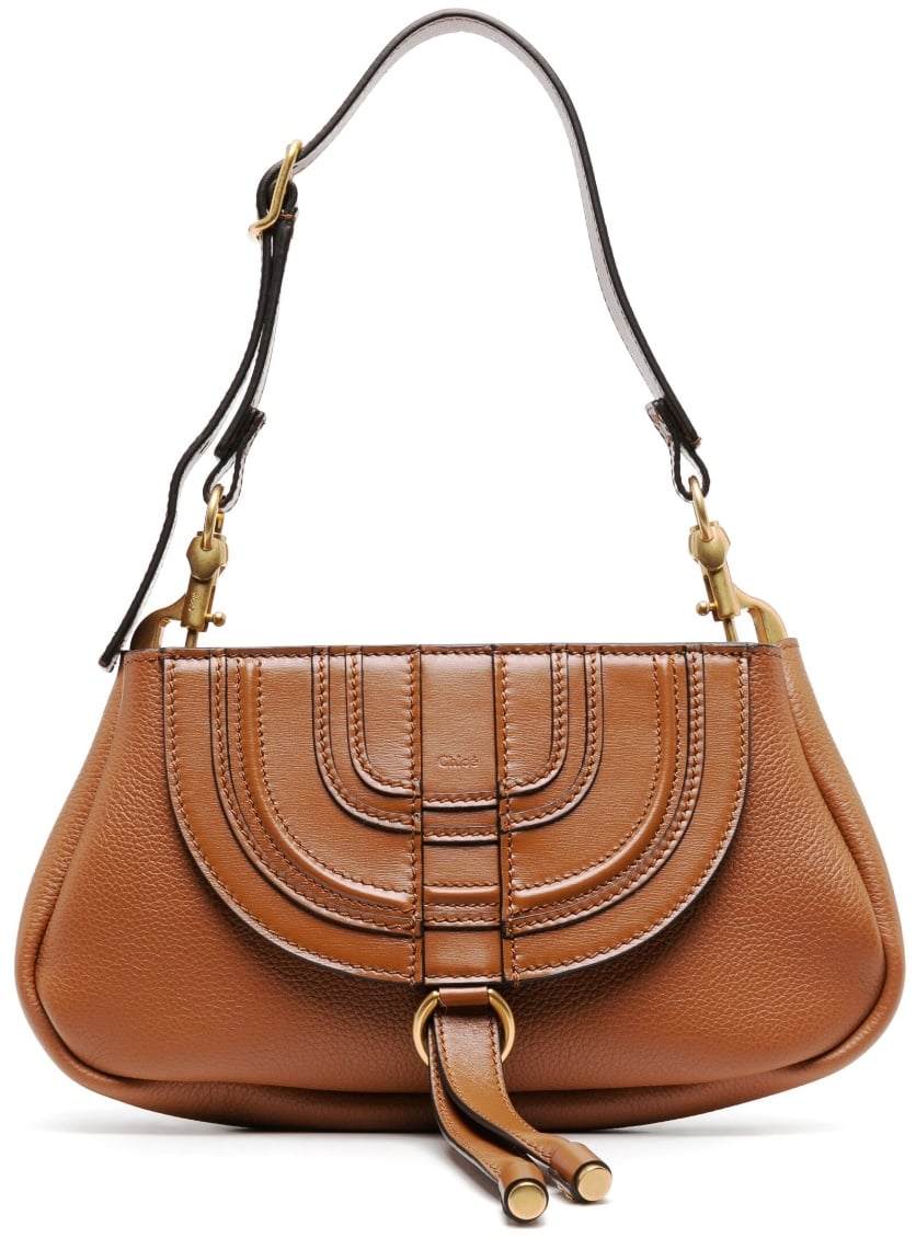 Chloé Bags Leather Brown Bruin
