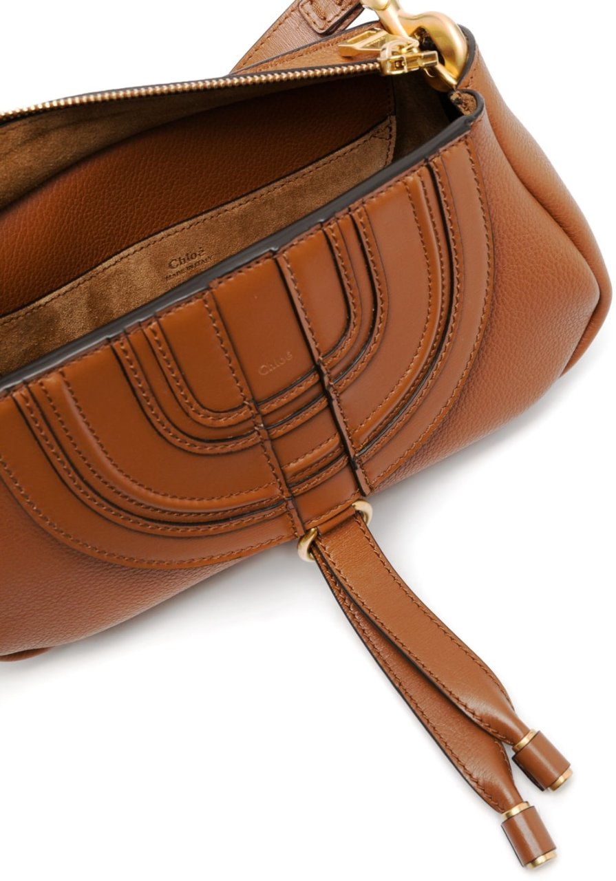 Chloé Bags Leather Brown Bruin