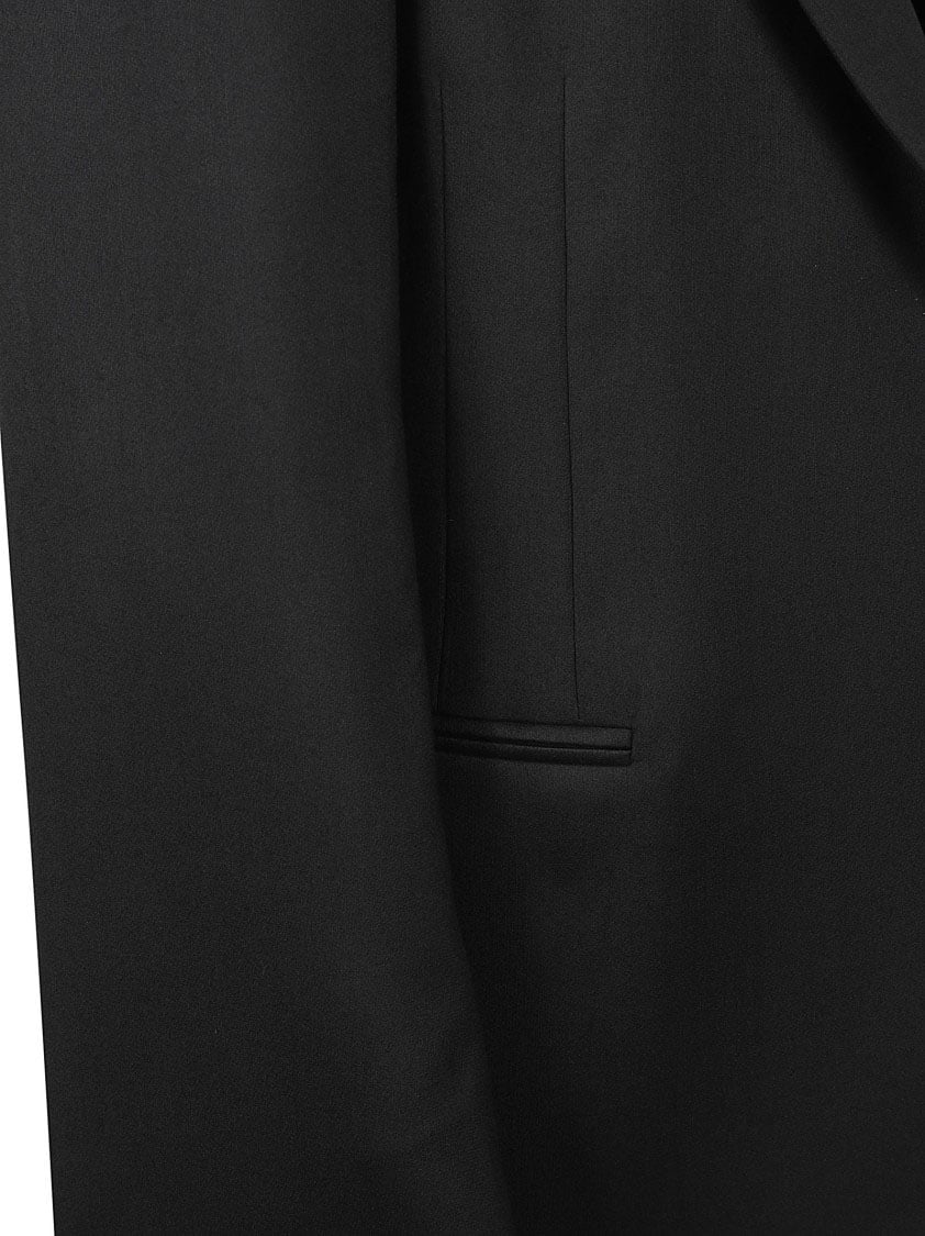 Chloé Tailored Black Blazer With Sharp Lapel Zwart