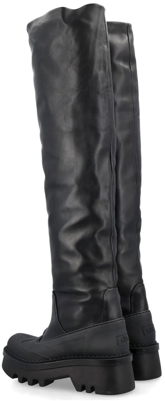 Chloé Chloé Raina Over Knee Boots Zwart