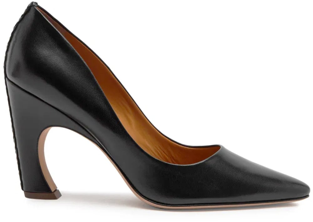 Chloé Oli 80 Pointed Toe Pumps Zwart