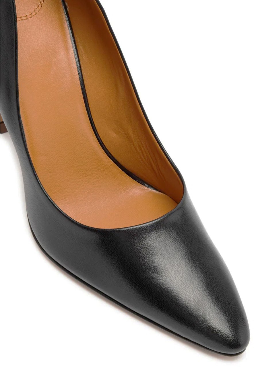Chloé Oli 80 Pointed Toe Pumps Zwart