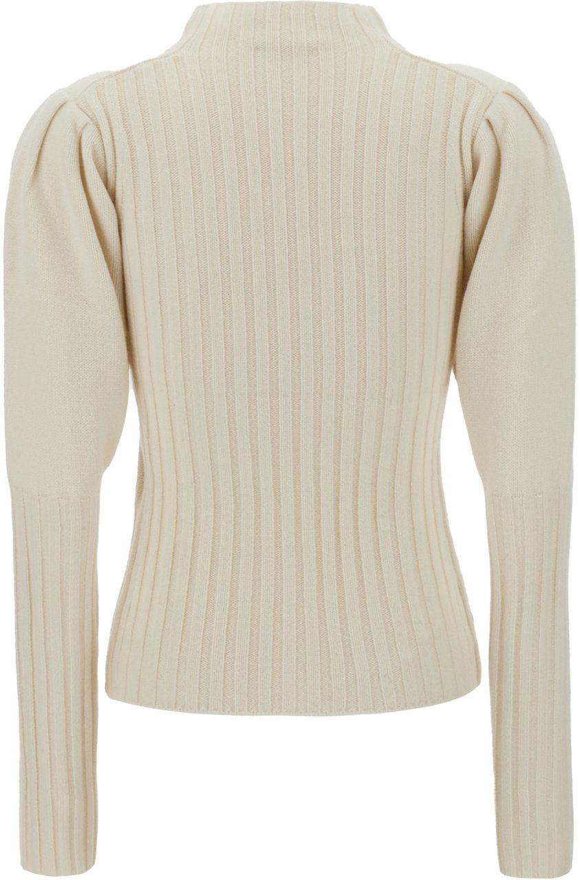Chloé Chloe Ivory cashmere sweater Wit