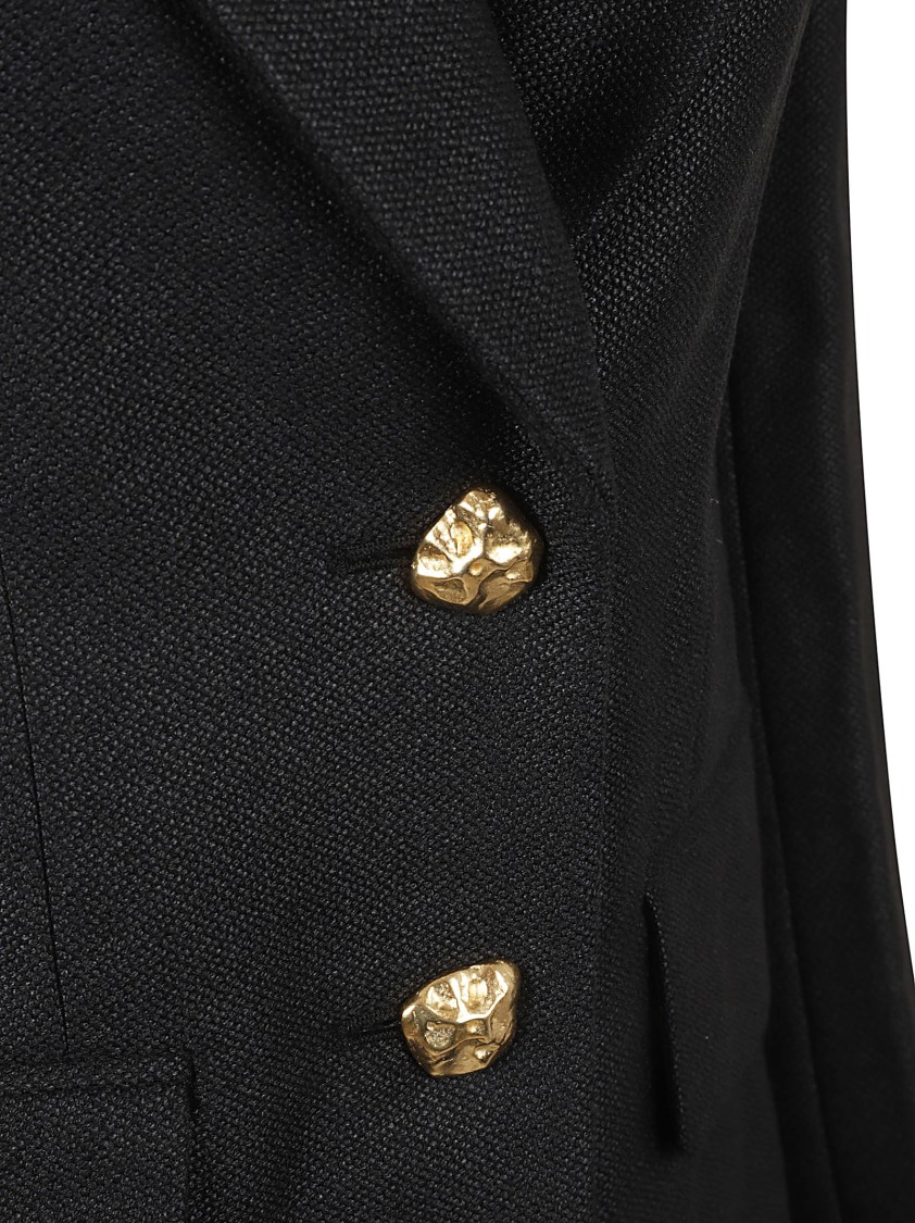Chloé Structured Black Tailored Jacket Zwart