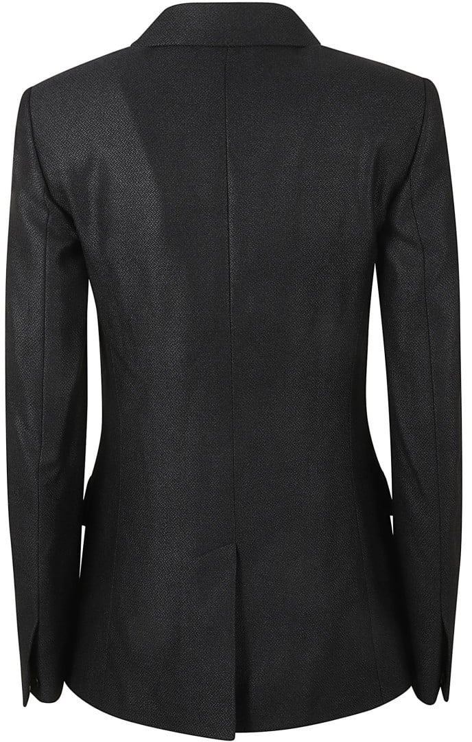 Chloé Structured Black Tailored Jacket Zwart