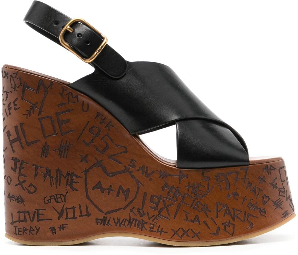 Chloé Sandals Black Zwart