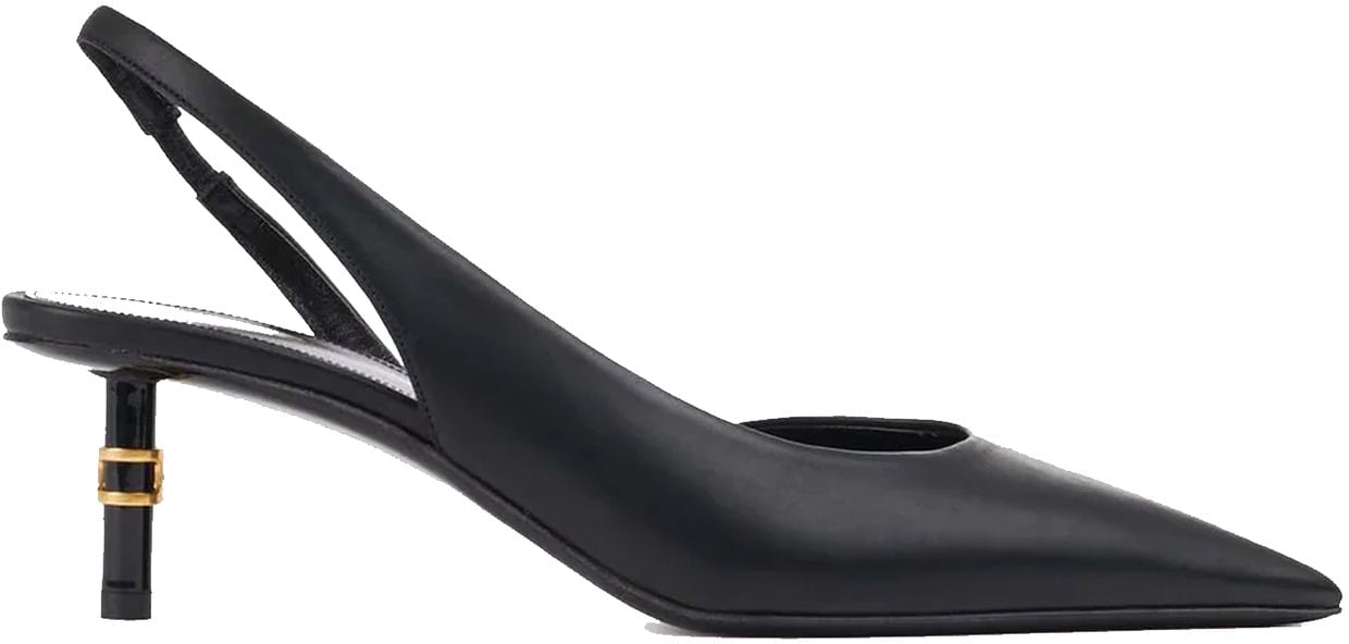 Chloé Chloé Marcie 50 Slingback Pumps Zwart