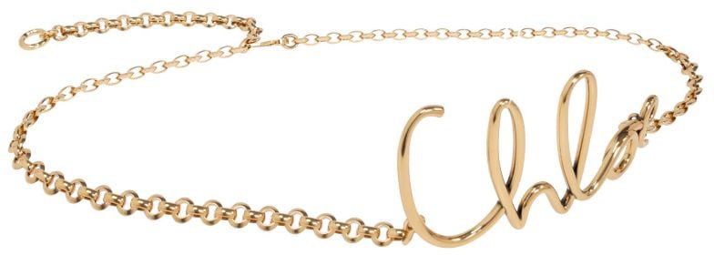 Chloé Belts Golden Goud