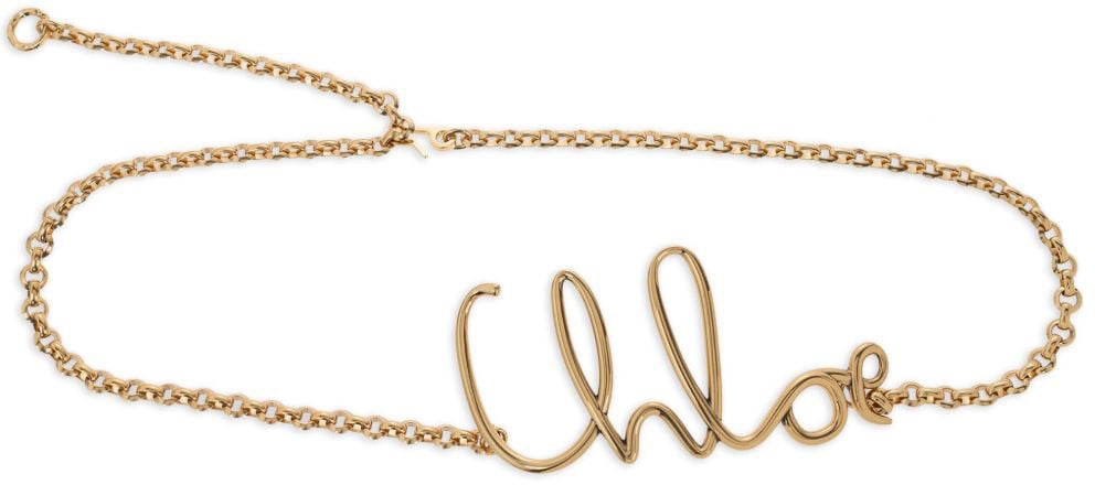 Chloé Belts Golden Goud