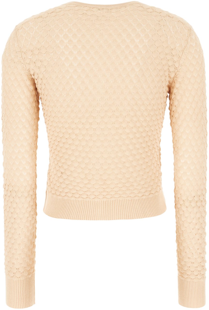 Chloé Chloe Skin pink cotton cardigan Roze