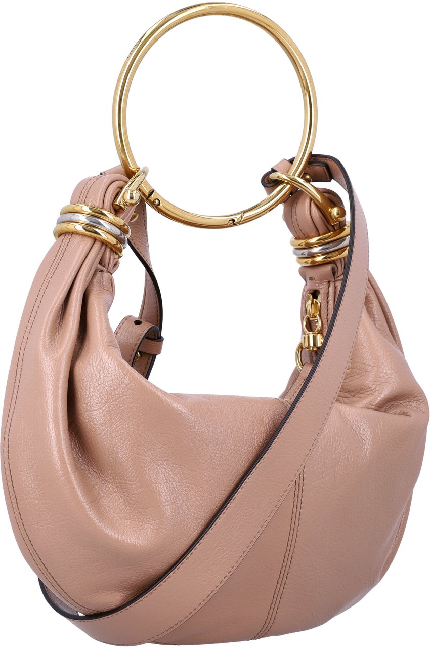 Chloé Small Bracelet hobo bag Bruin