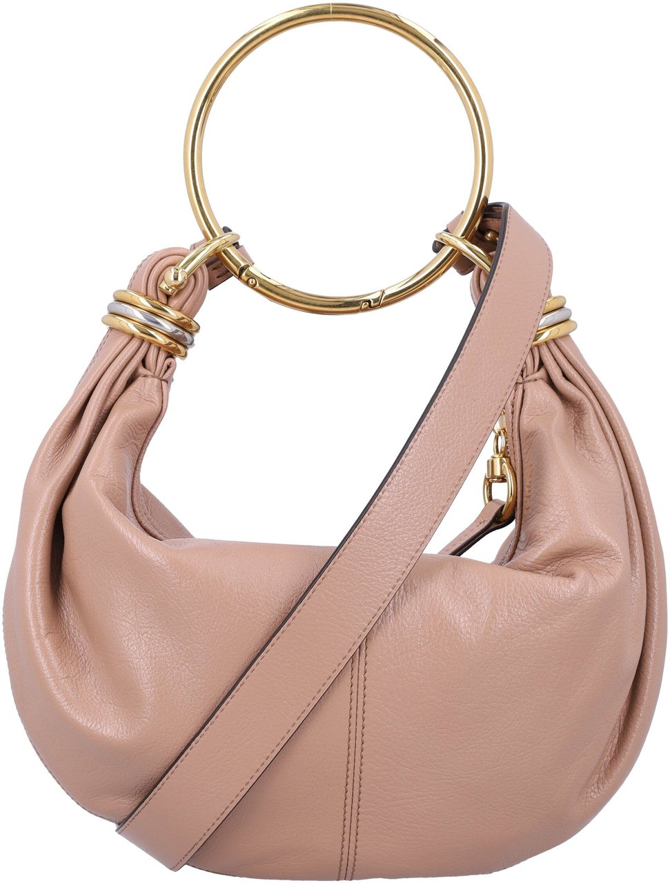 Chloé Small Bracelet hobo bag Bruin
