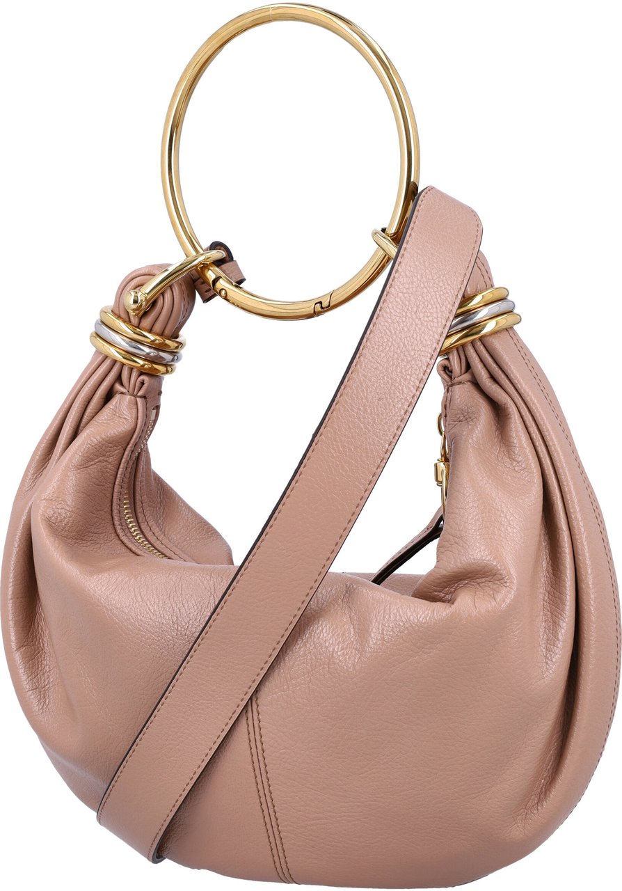 Chloé Small Bracelet hobo bag Bruin