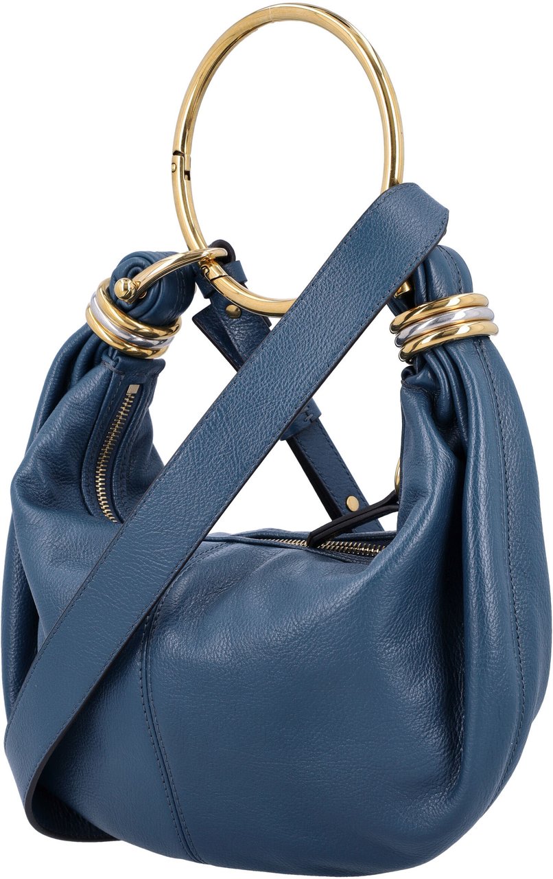 Chloé Small Bracelet hobo bag Blauw