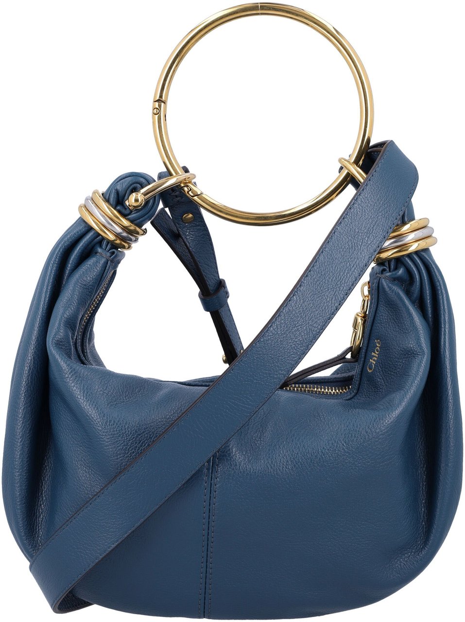 Chloé Small Bracelet hobo bag Blauw