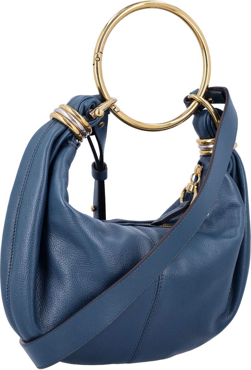 Chloé Small Bracelet hobo bag Blauw