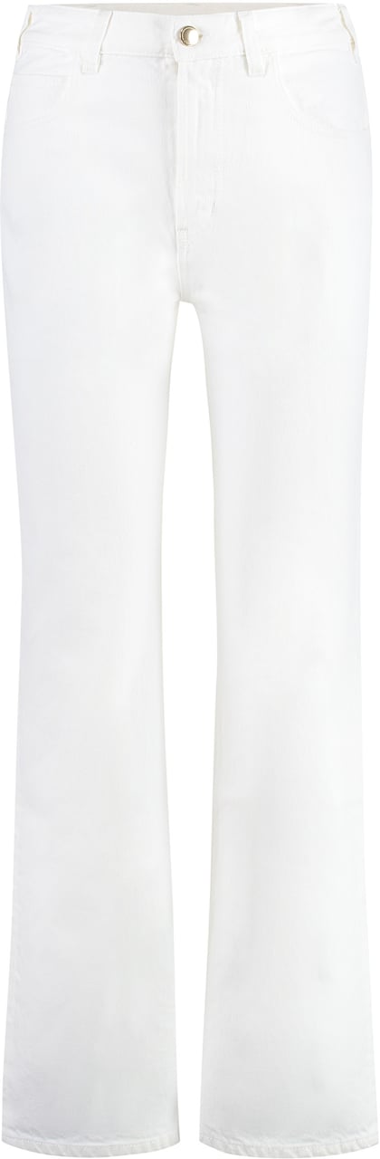 Chloé High-rise boyfriend jeans Wit