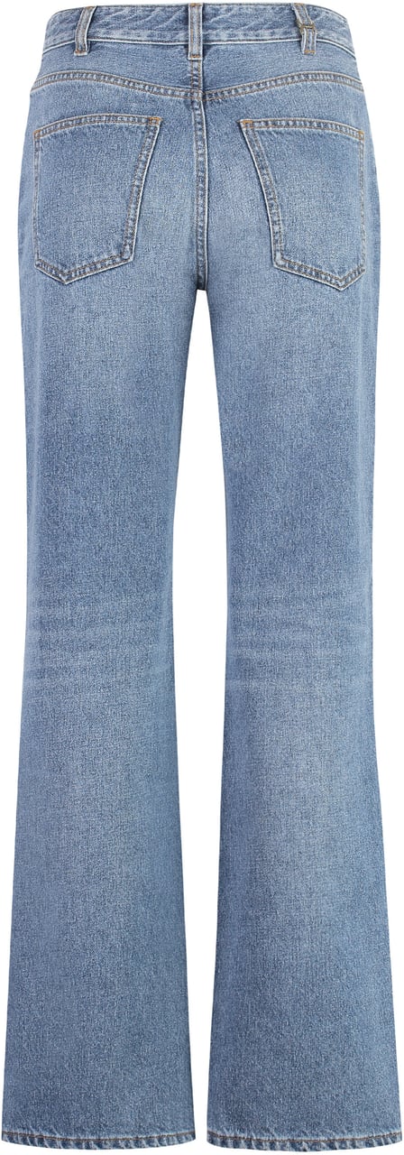 Chloé High-rise boyfriend jeans Blauw