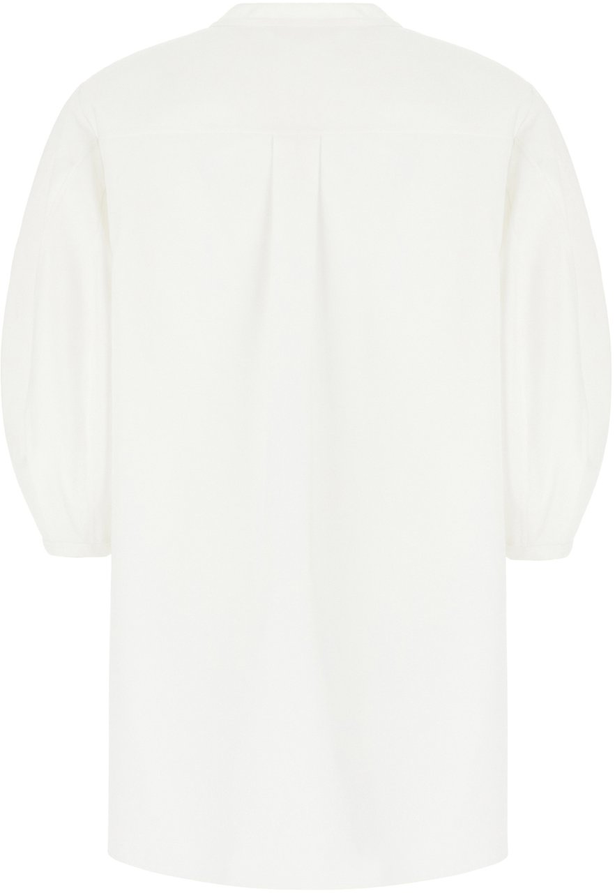 Chloé Chloe White poplin blouse Wit