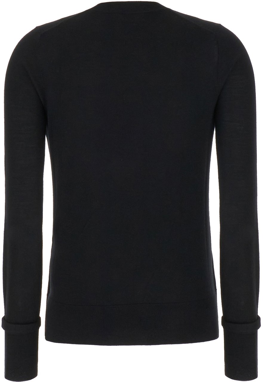 Chloé Chloe Black wool sweater Zwart