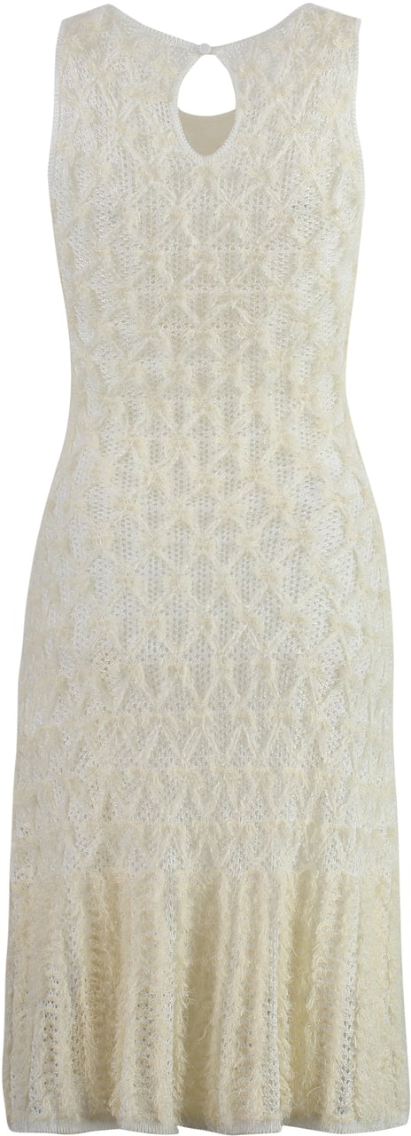 Chloé Viscose dress Neutraal