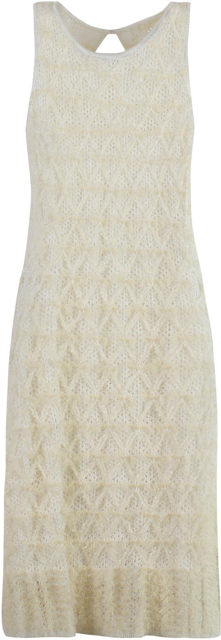Chloé Viscose dress Neutraal