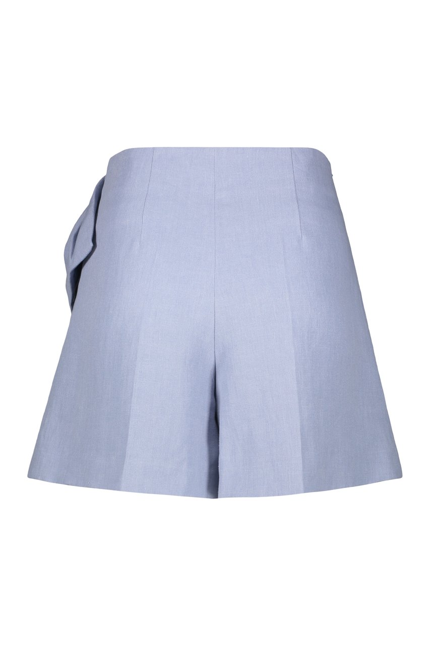 Chloé Linen shorts Lichtblauw