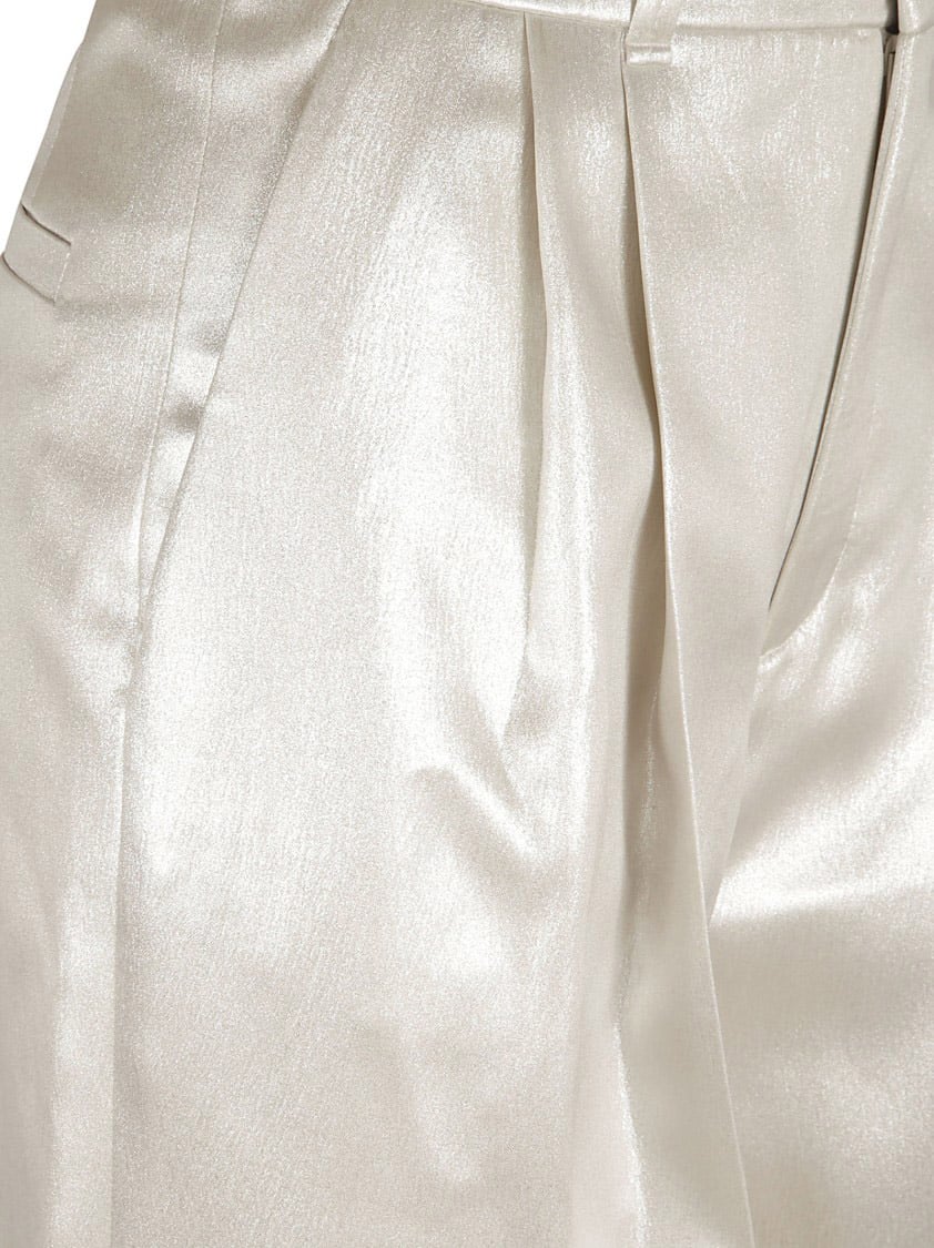 Chloé Wide-Leg Trousers With High Waist Grijs
