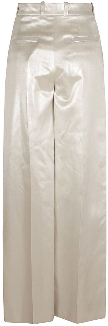 Chloé Wide-Leg Trousers With High Waist Grijs
