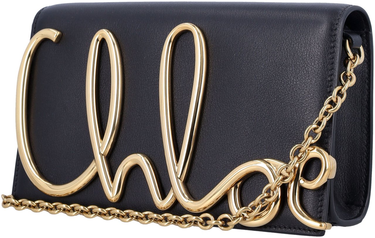 Chloé The Chloé iconic cross-body bag Zwart