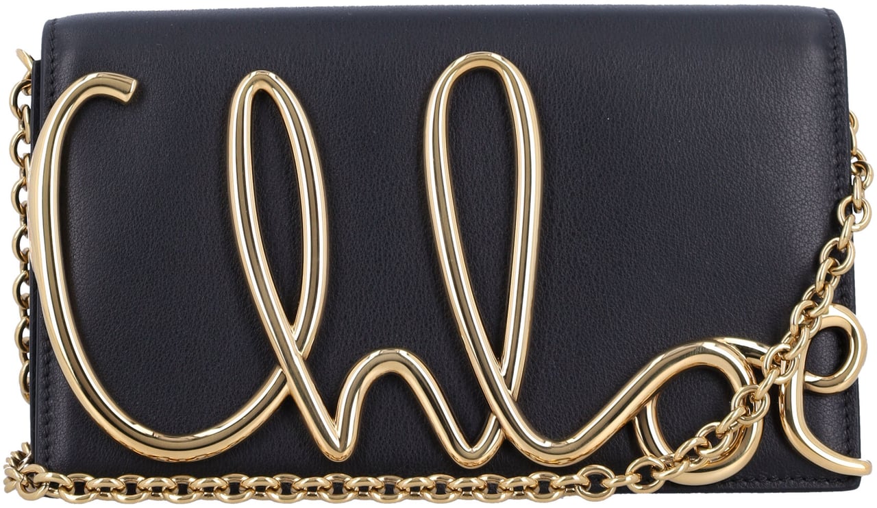 Chloé The Chloé iconic cross-body bag Zwart