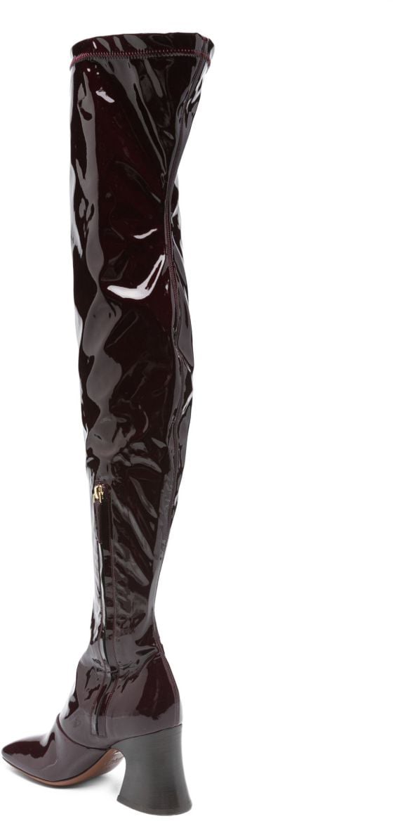 Chloé Boots Bordeaux Rood