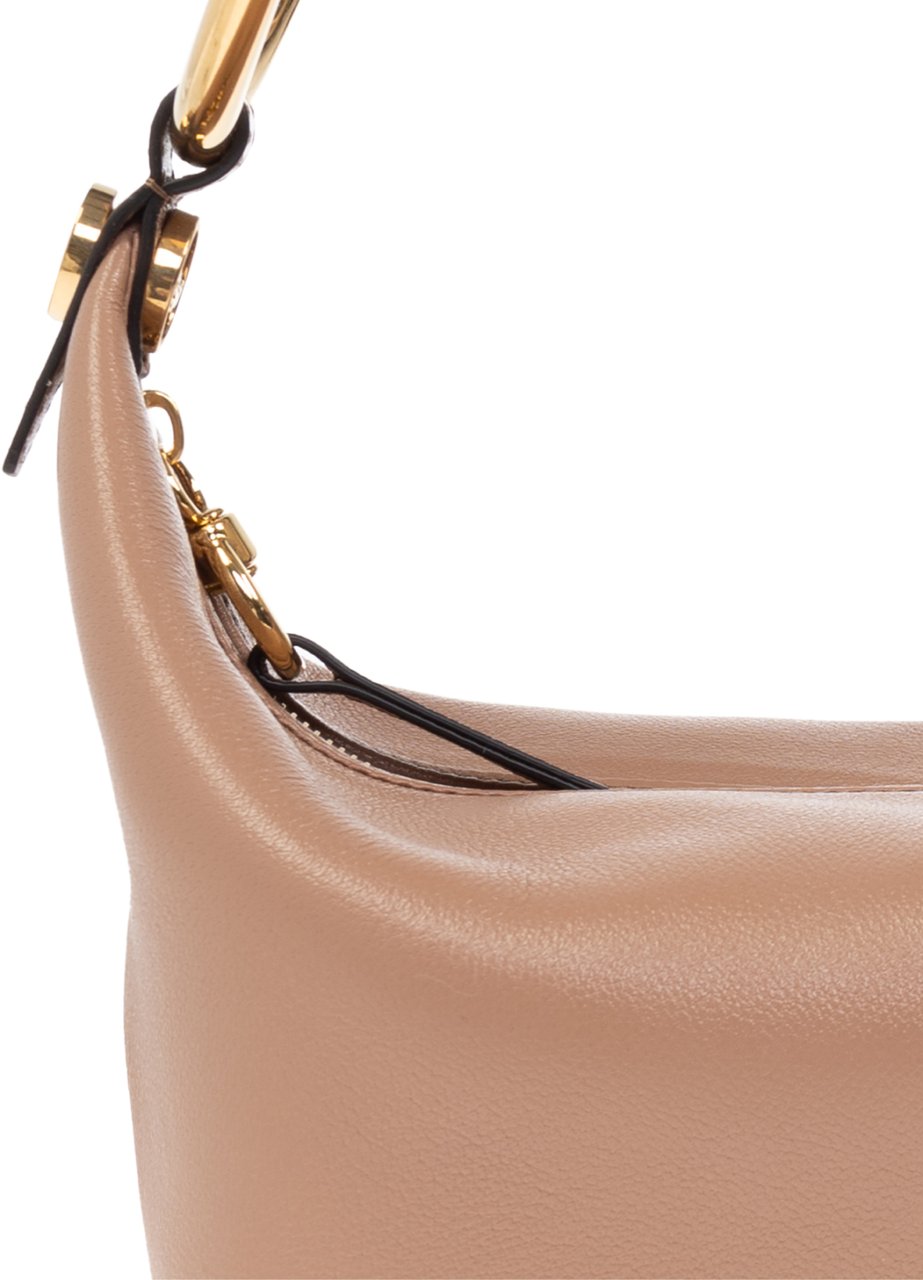 Chloé Bracelet Logo Shoulder Bag Bruin