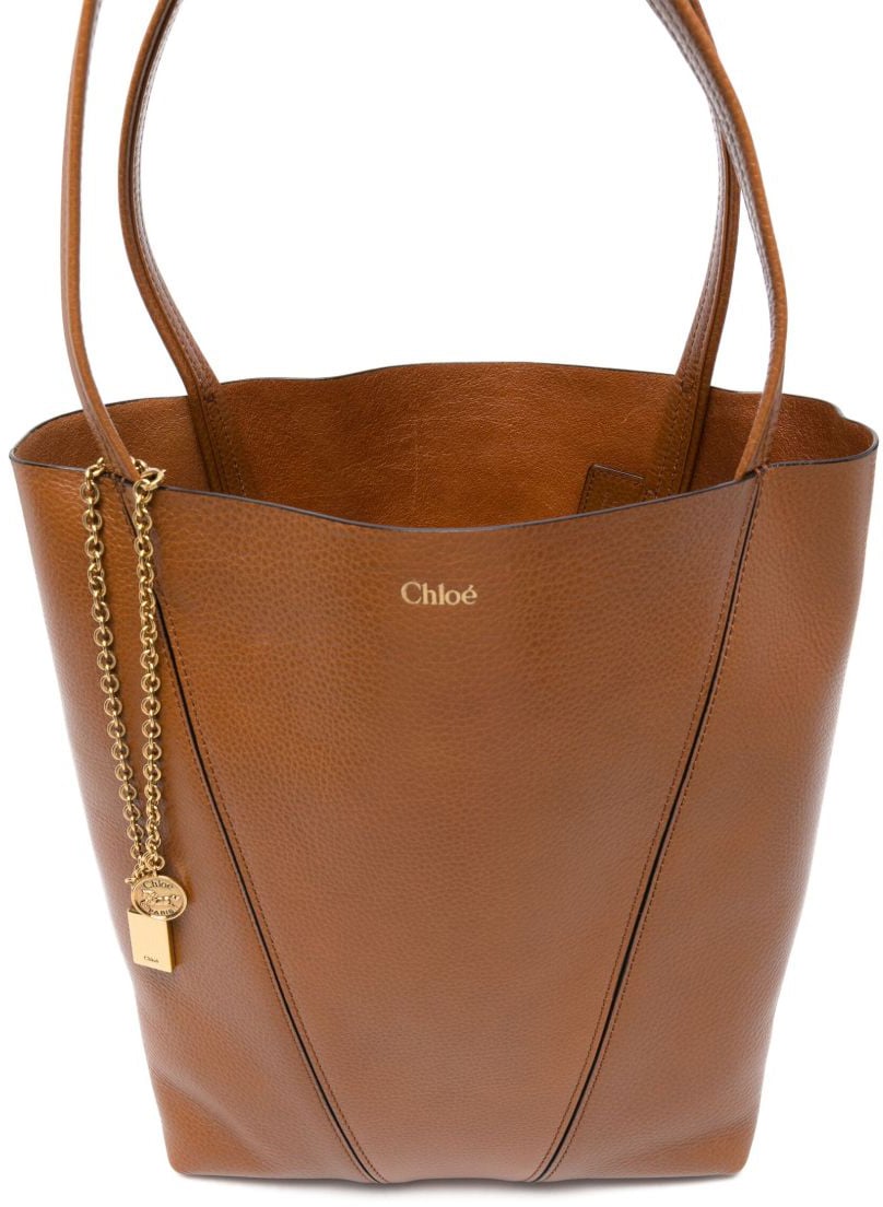 Chloé Bags Leather Brown Bruin