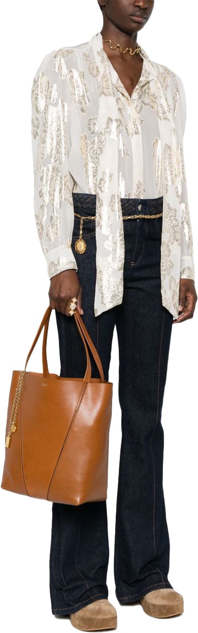 Chloé Bags Leather Brown Bruin