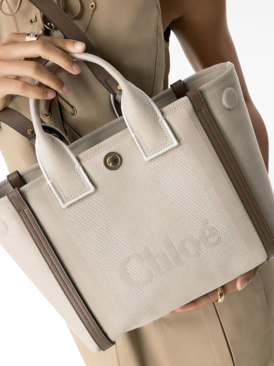 Chloé Bags Beige Beige