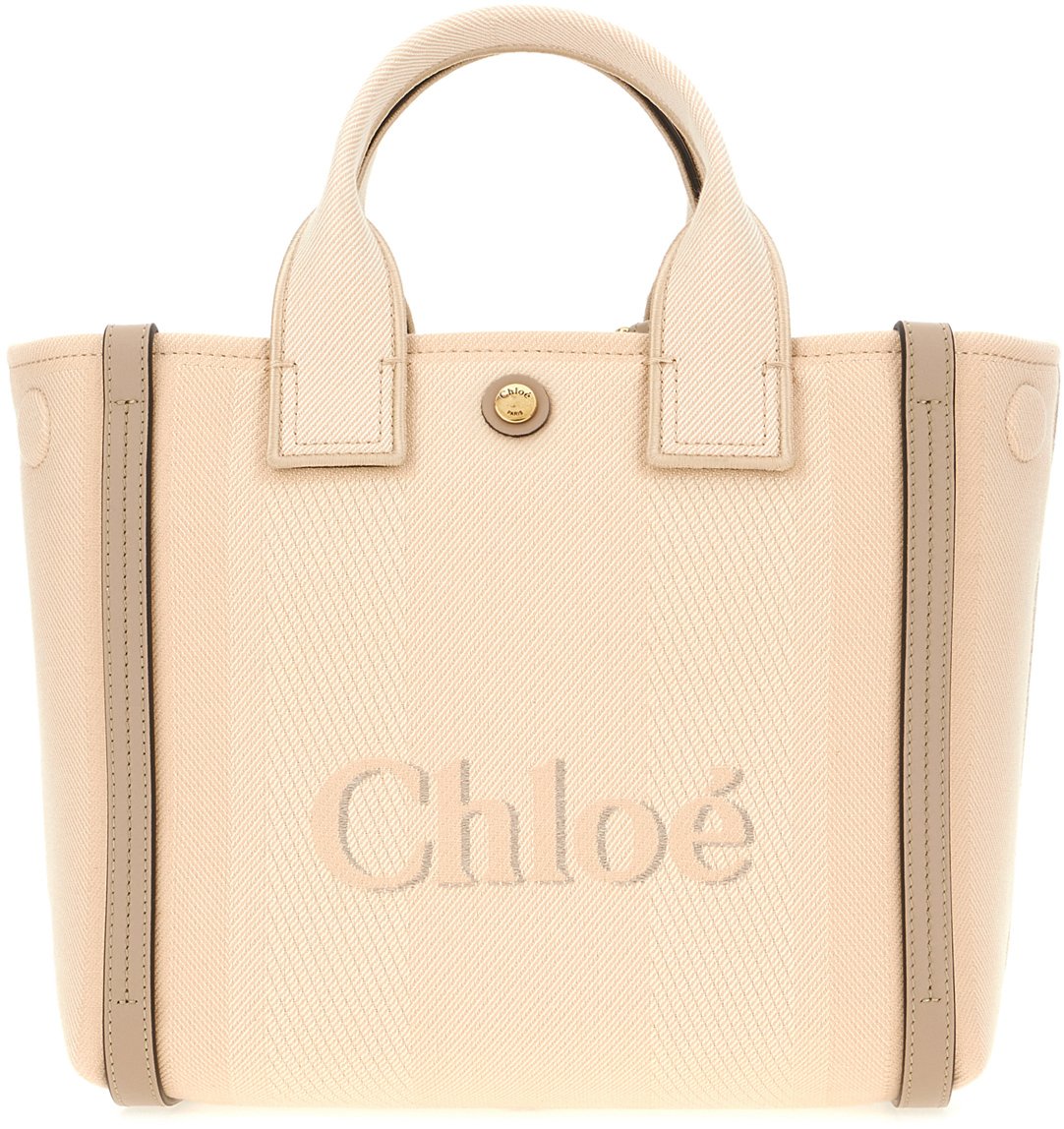 Chloé Chloe Multicolor canvas small Carry shopping bag Divers