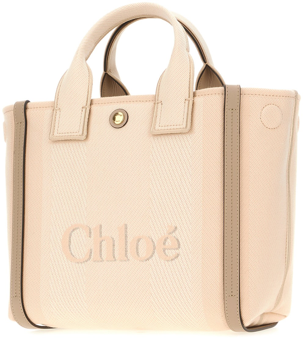 Chloé Chloe Multicolor canvas small Carry shopping bag Divers