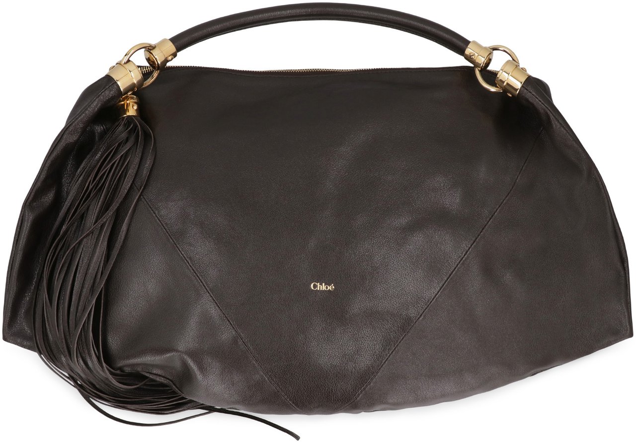 Chloé Hand handbag in leather Bruin