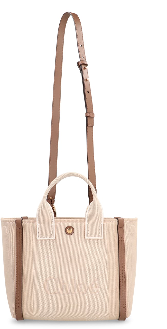 Chloé Chloé Carry piccola Tote bag Beige