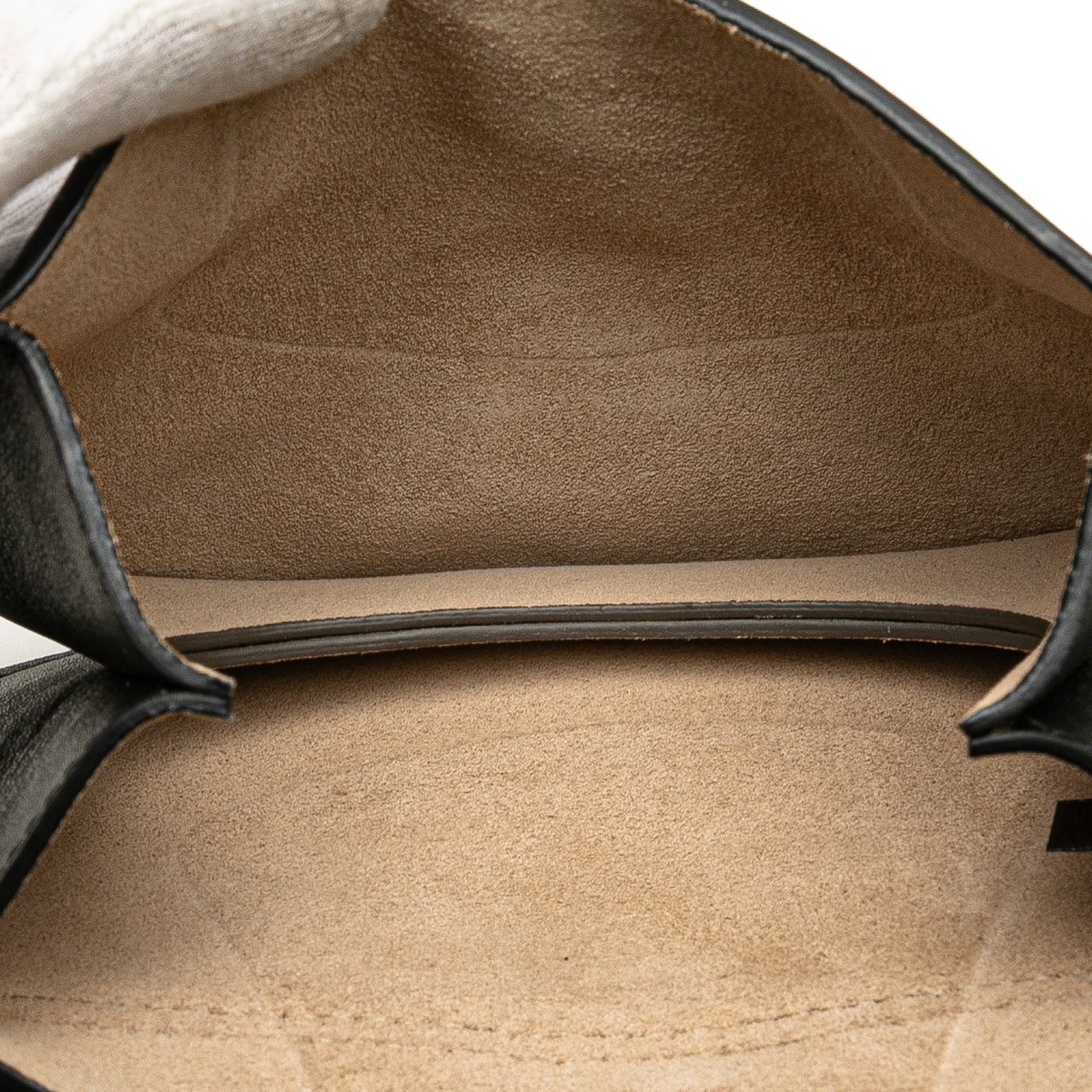 Chloé Mini Leather Faye Crossbody Zwart