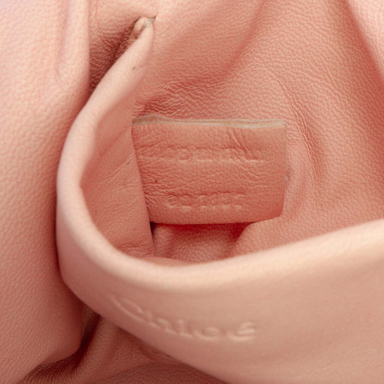 Chloé Medium Goatskin Elsie Crossbody Bruin