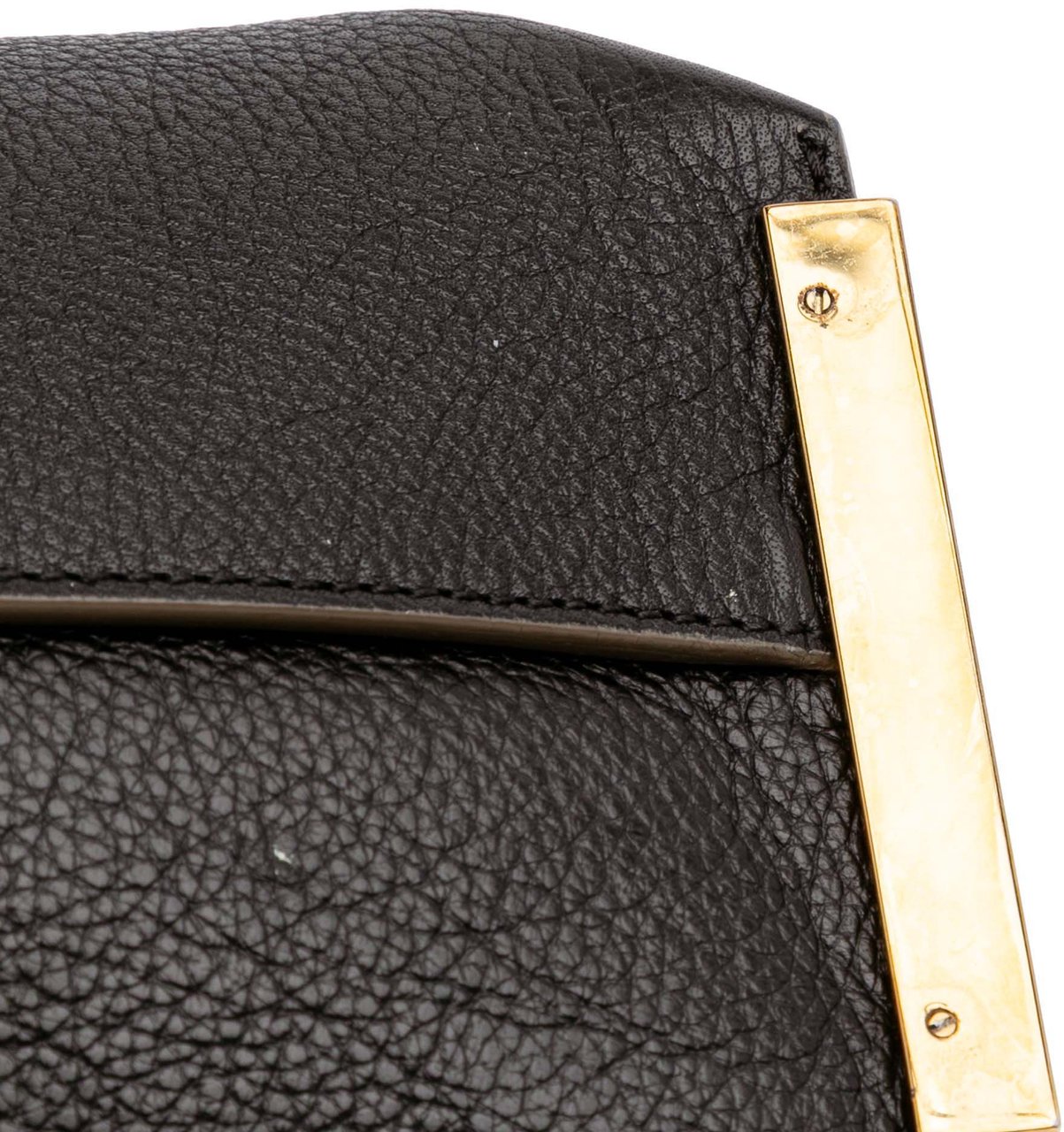 Chloé Medium Tricolor Leather Clare Shoulder Bag Bruin