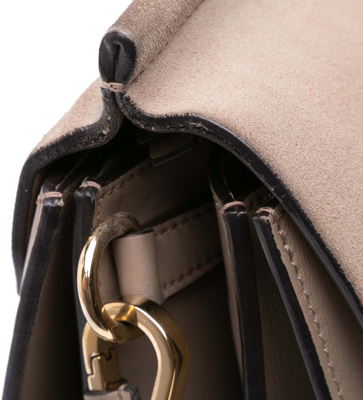 Chloé Medium Leather Faye Shoulder Bag Bruin