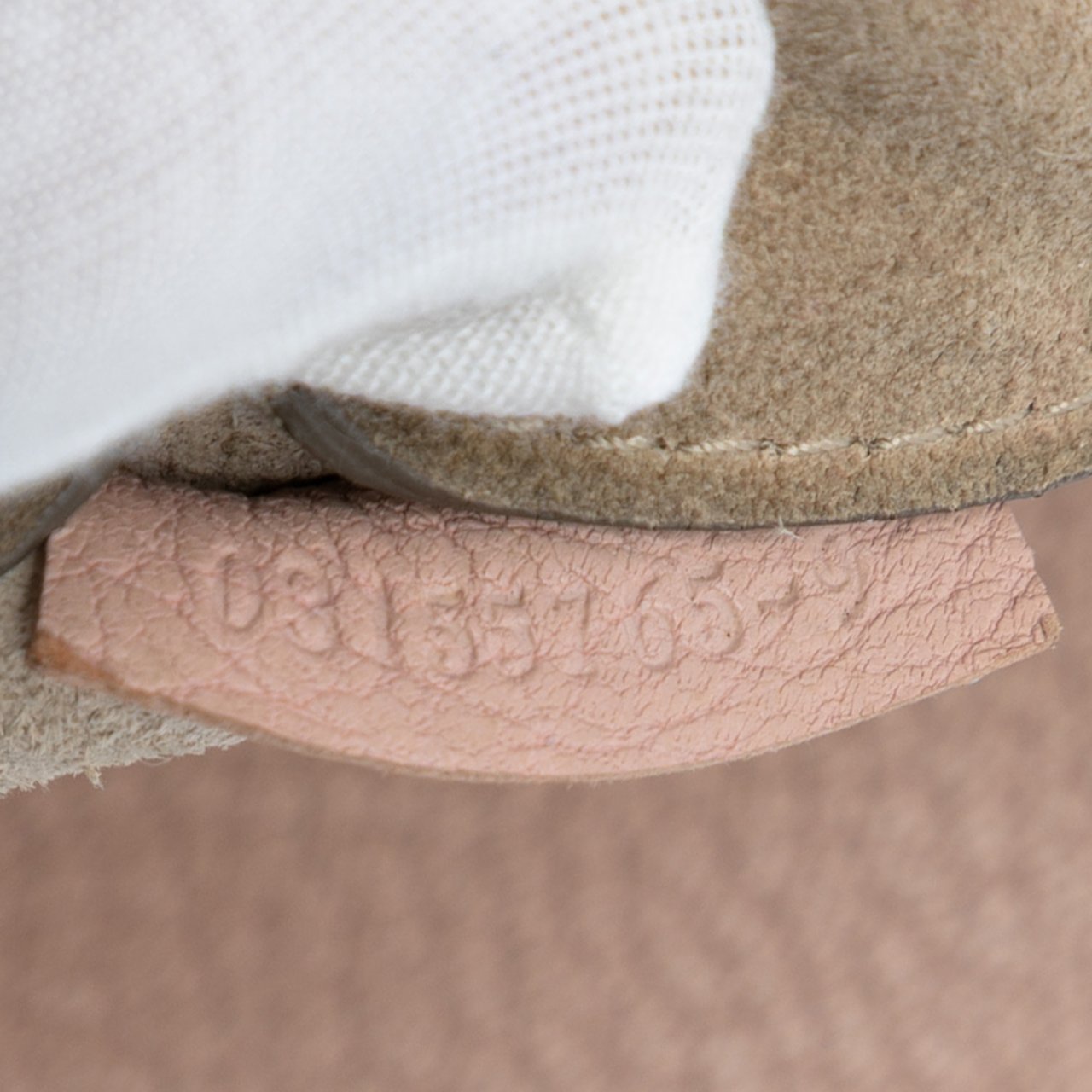 Chloé Mini Grained Lambskin Drew Crossbody Bruin