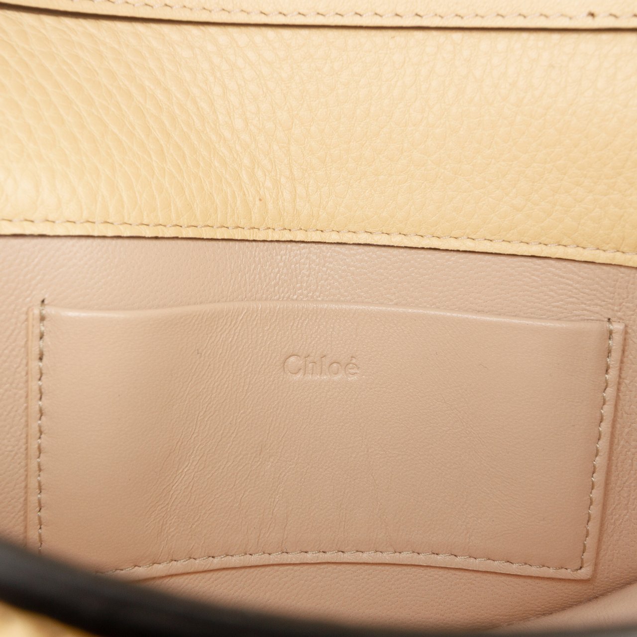 Chloé Leather Nile Bracelet Minaudiere Bruin